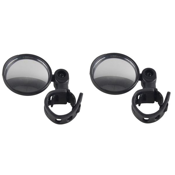 Bicycle Rearview Mirror Wide Angle Silicone Handle Mirror 7 9Cm