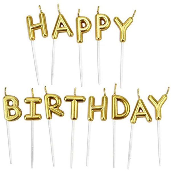 Happy Birthday Candles - 13-piece