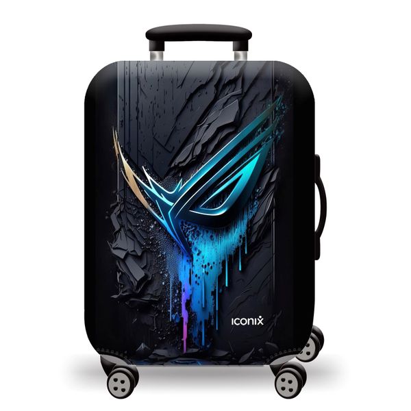 Iconix Printed Luggage Protector Cover - Cyber Armour