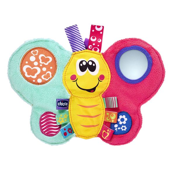 Baby Senses Daisy Cuddly Butterfly - Multi Primary Colours