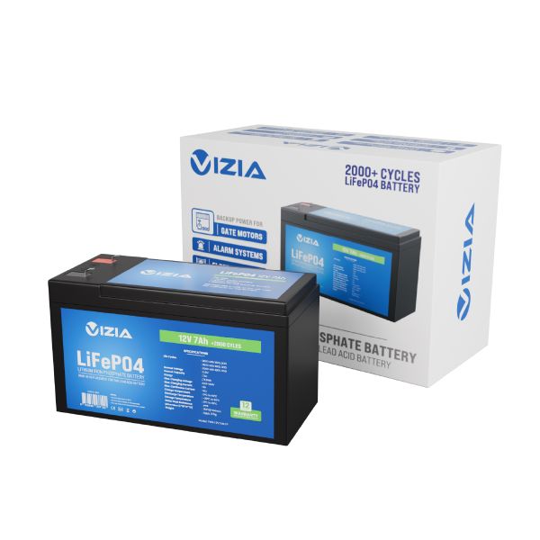 Vizia 12V Alarm / Gate Lithium Battery Upgrade (12v 7Ah SLA Alternative)