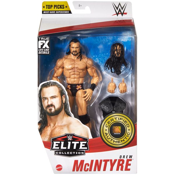 WWE Drew McIntyre Elite Collection Top Picks Action Figure