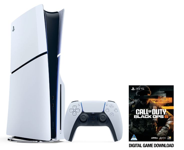 PlayStation 5 slim disc version Call of Duty Black Ops 6 Voucher bundle