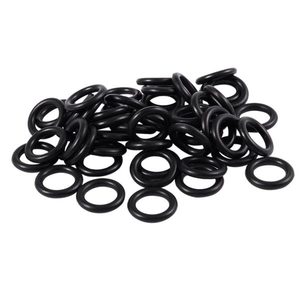 18Mm x 3Mm Nitrile Rubber O Ring Oil Sealing Seals 50 Compatible with None