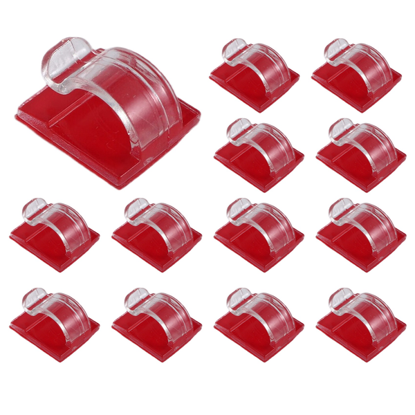 Hooks for Outdoor String Lights Clips 50 Pack Clips Clear Light Hook