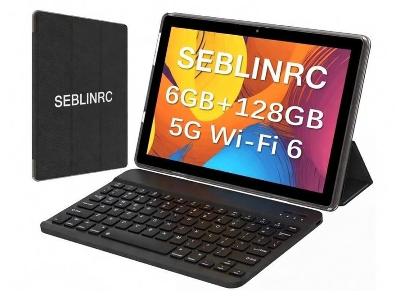 Android 14 Tablet, 6GB+128GB Expandable Storage, 10-inch Display