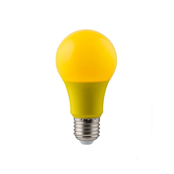 Eurolux - LED Coloured A60 Globe E27 7w Yellow