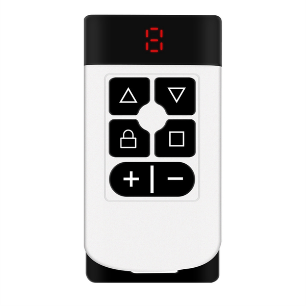 6-Button Garage/Door Remote Control Compatible With 315MHZ-868MHZ