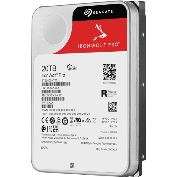 Seagate IronWolf Pro 3.5-inch 20TB Internal Hard Drive