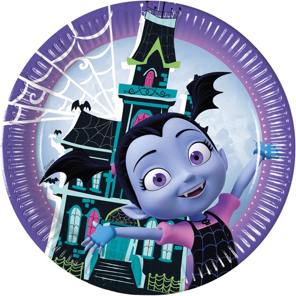 Vampirina Paper Plates Large 23cm