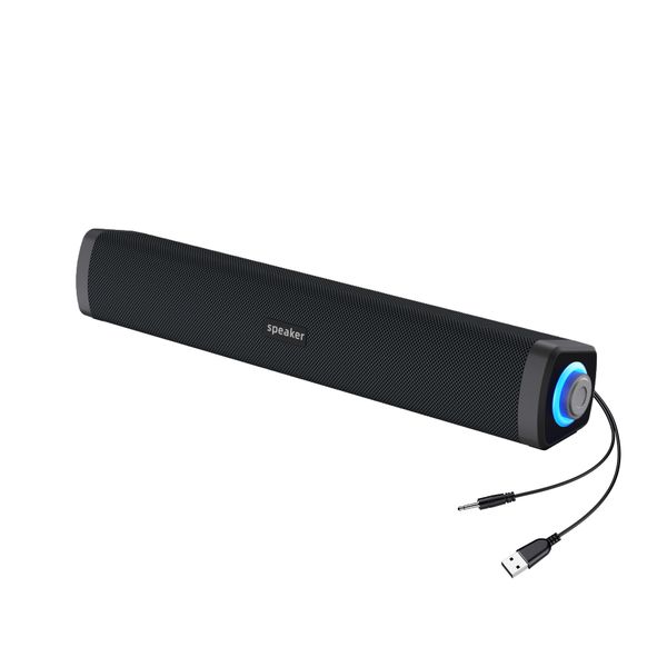 Wired Sound Bar Stereo Speaker for TV Computer Tablets B4309