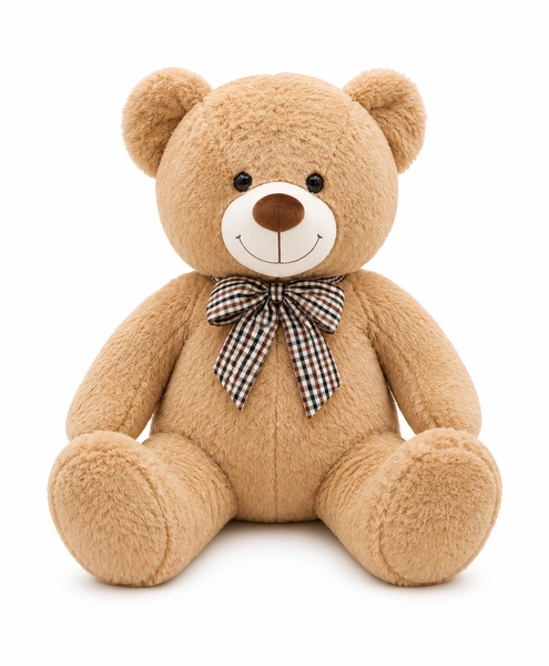 Peak Axis Ultra Soft Plush Stuffed Toy - Beige Endless Love Bear ==80 cm