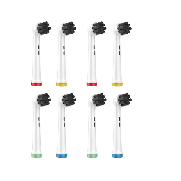 8 Pack of Replacement Charcoal Brush Heads For Oral-B Electric Toothbrush