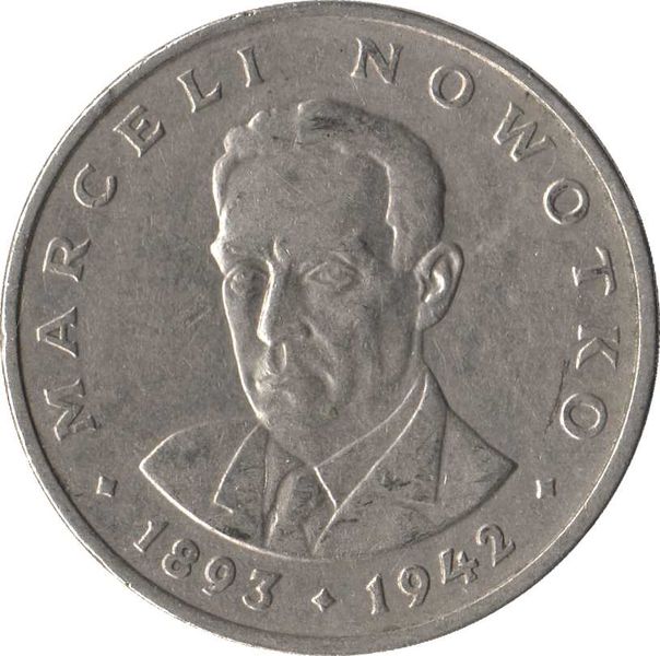 1893 -1942 Poland 20 Z?otych Marceli Nowotko