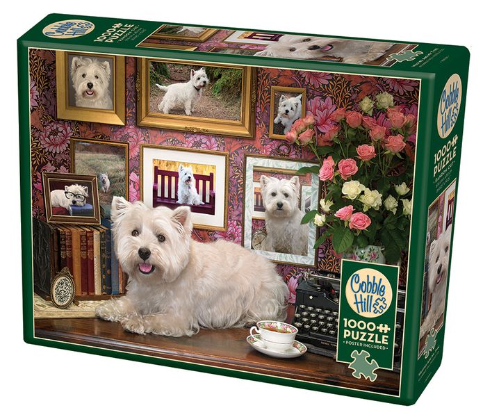 Cobble Hill Westies Are My Type 1000 Piece Puzzle