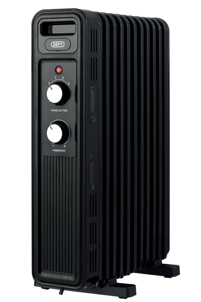 Defy Black 11 Fin Oil Heater DOH1100