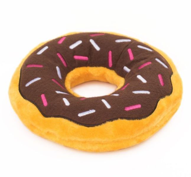 ZippyPaws Jumbo Donutz - Chocolate