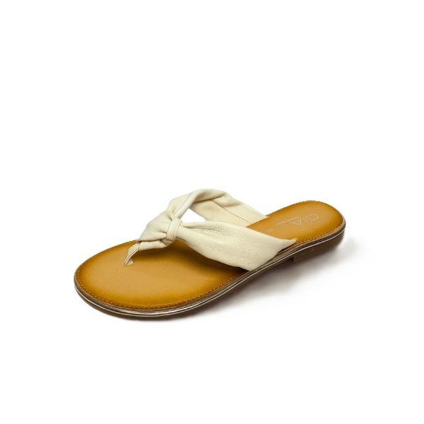 Gia Women's Leather Knot Sandal