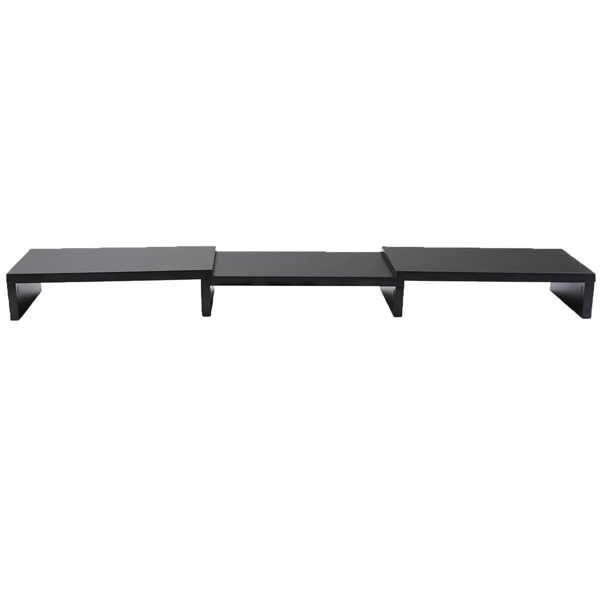 Dual Monitor Stand Riser with Adjustable Length and Angle with Slot ...