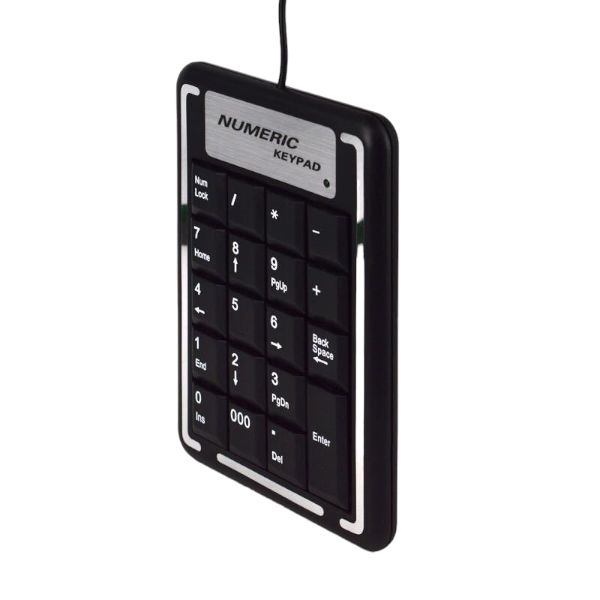 Numeric Mini Keypad - Black
