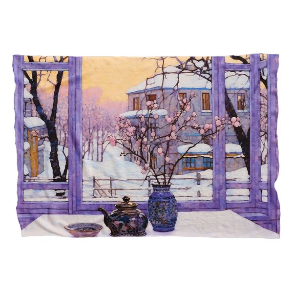 Lavender Love Large Light Weight Fleece