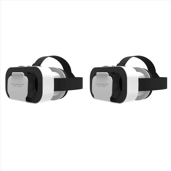 Vr Shinecon Box 5 Mini Vr Glasses 3D Virtual Reality For Google White