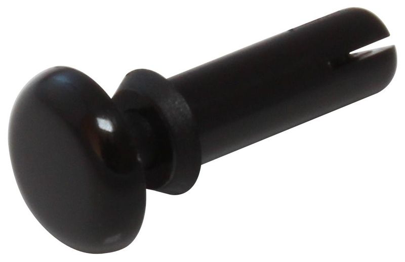 Essentra Components (SR 6080B) Rivet, Snap, Black, Nylon