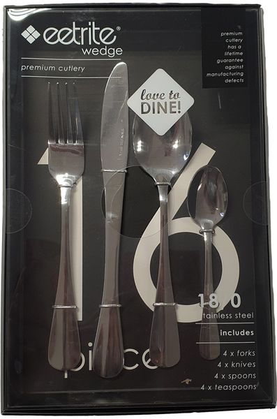 Eetrite Wedge 16 Piece Set