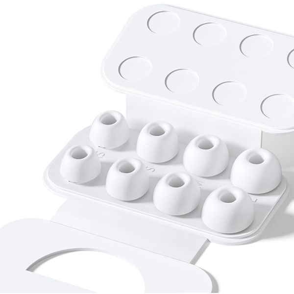 4 Pairs Replacement Ear Tips compatible with AirPods Pro 2nd/1st