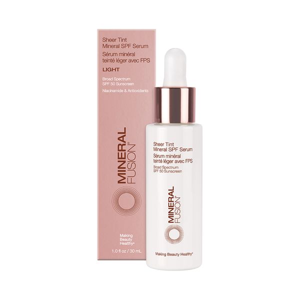 Mineral Fusion Sheer Tint Mineral SPF Serum - Light