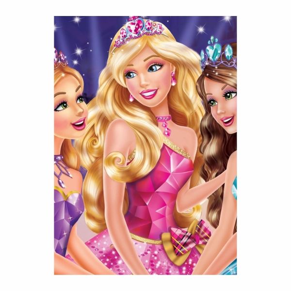 Barbie And Two Princess - A1 Poster