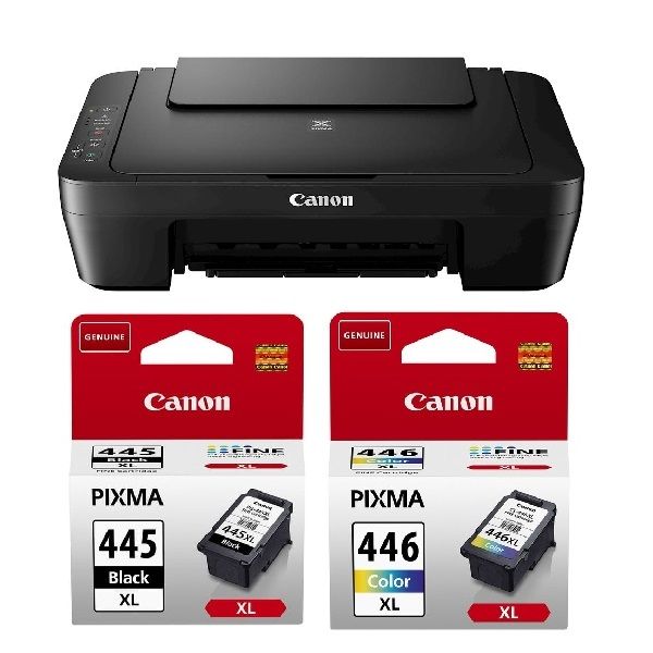 Canon PIXMA MG2540S A4 3-in-1 Printer - Black + XL Replacement Ink Cartridges | Online in South Africa | takealot.com