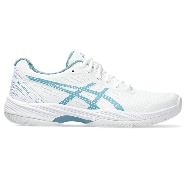Asics Gel Game 9 - White/ Gris Blue