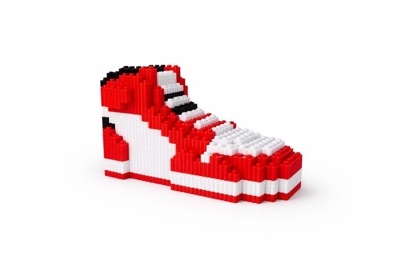 Sneaker Interactive Building Block Set