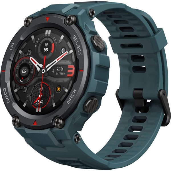 Amazfit T-Rex Pro GPS Smartwatch - Steel Blue