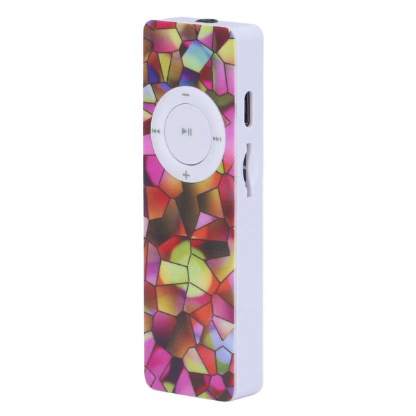 MP3 Player Build in Speaker Portable Music Supports Up to 64GB Type B
