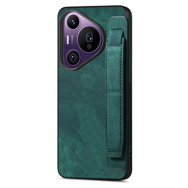 Leather Texture Wristband Phone Case Compatible with Huawei Nova 13 Pro