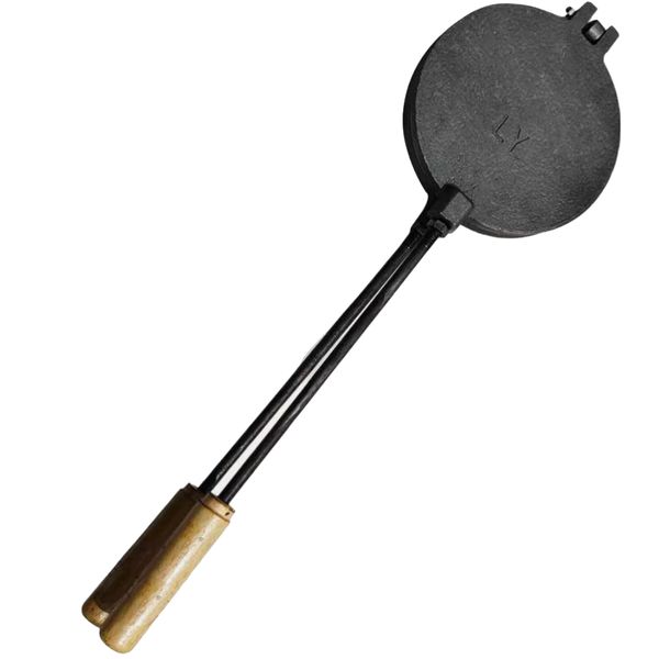 Kitchen Cast Iron Double-Sided Pancake/ Waffle Maker - 53cm