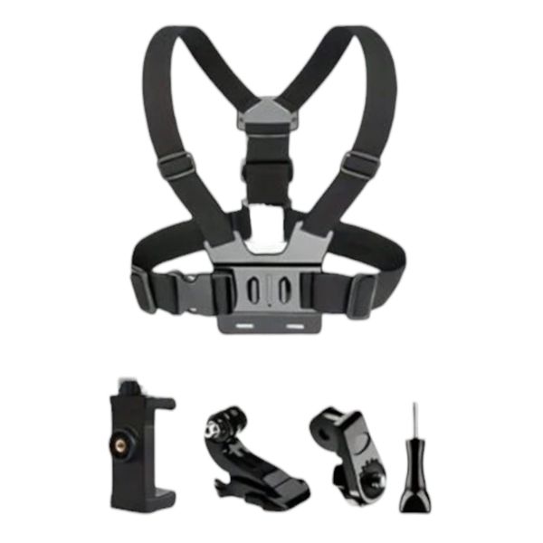 Chest Mount Harness Strap - Phone/Go Pro