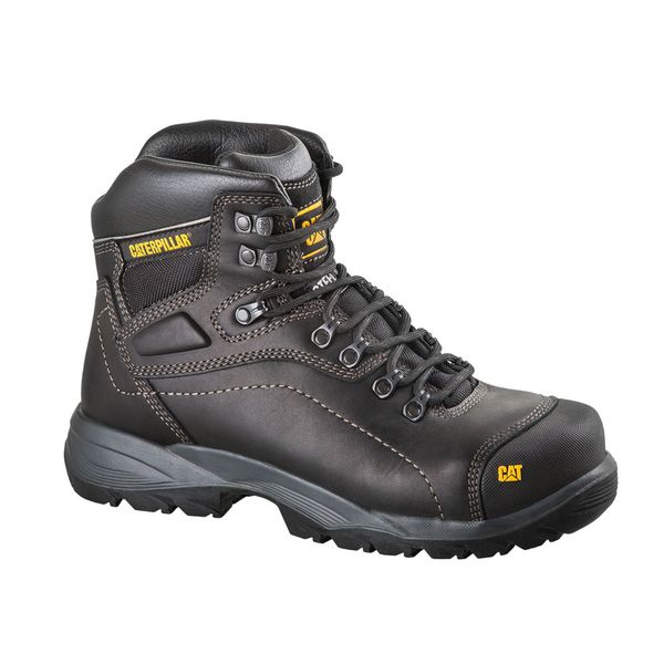 CAT Diagnostic Hi (Steel Toe) Black