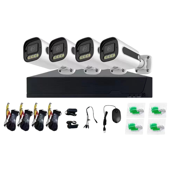 4K HD CCTV Set With 4 Camera