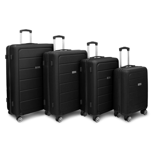 Travelwize Maple ABS Hardshell 4-Wheels Spinner 4 Piece Luggage Set