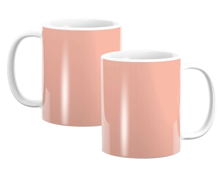 PepperSt Mug Set | Simply Solid Color - Poppy Petal Pastel