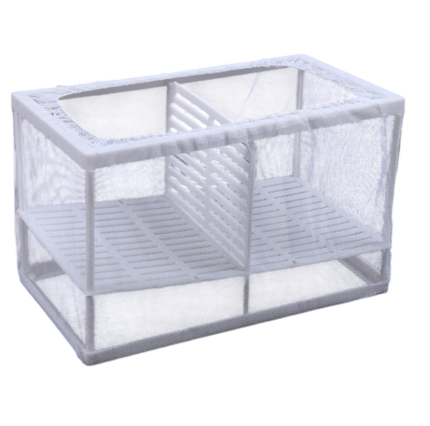 Aquarium Fish Breeding &amp; Isolation Net Box Divider and Suction Cups - Small