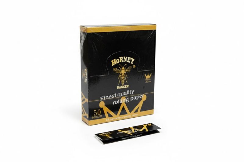 Hornet Black King Size Rolling Papers