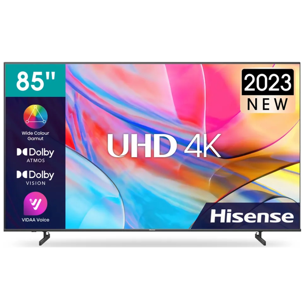 Hisense Smart TV -85" 4K UHD Television 85 Inch Plasma TV Flat Screen 85A6K