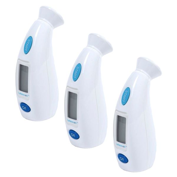 Infrared Portable Jumbo LCD Screen Forehead Thermometer - 3 Pack