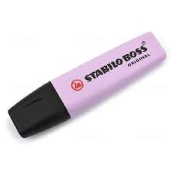 STABILO BOSS Original Highlighter Pastel Lilac Box 10