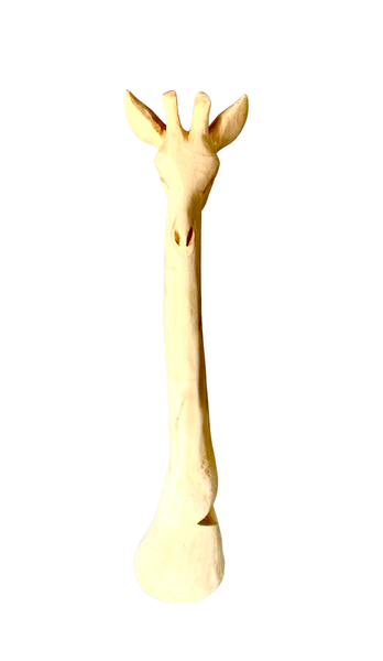Wooden Giraffe Ornament 57cm tall