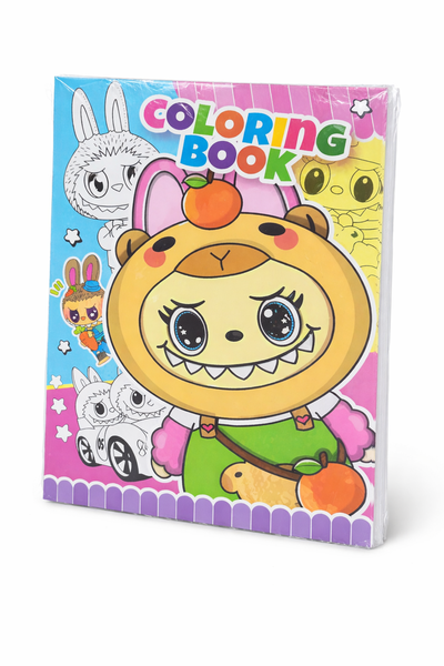 Bunnies Coloring Book For Kids-16 Pages-12 x Coloring Books